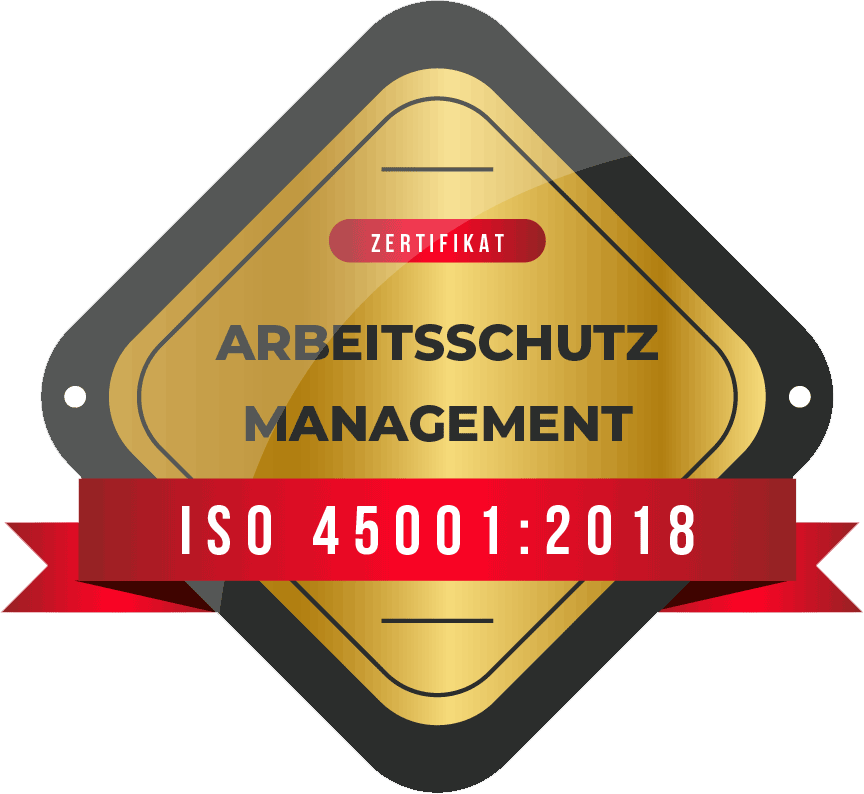 zertifikat arbeitsschutz management iso 45001 2018